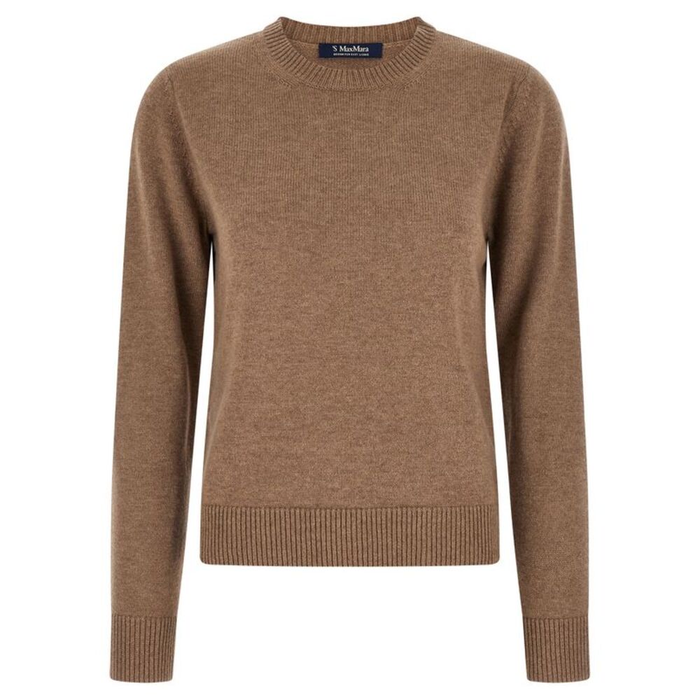 'S Max Mara Brown Wool Women's Cardigan